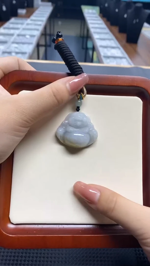 翡翠未镶嵌颈饰天然缅甸A货翡翠284