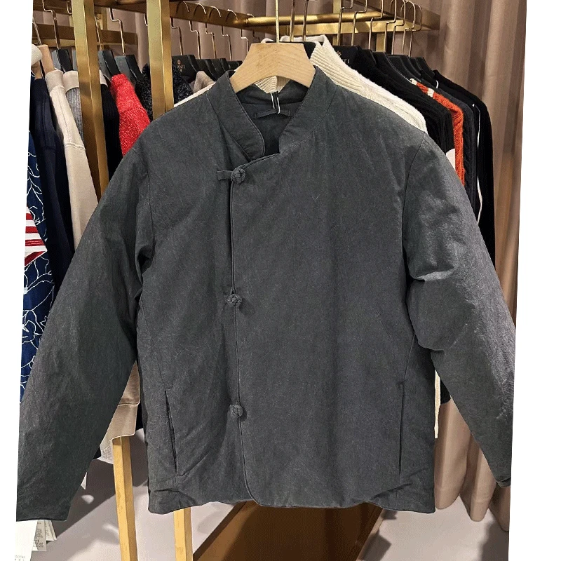 女款重工染手工盘扣鹅绒服  XT-16s24196