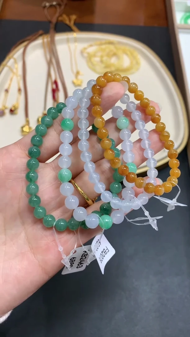 【闪购商品】翡翠手串未镶嵌Q476|9800