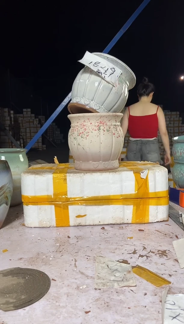 宜兴紫砂粗陶花盆18/19