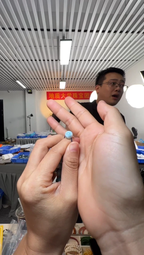 未镶嵌针钠钙石（海纹石）吊坠(不含链)海纹石单珠吊坠