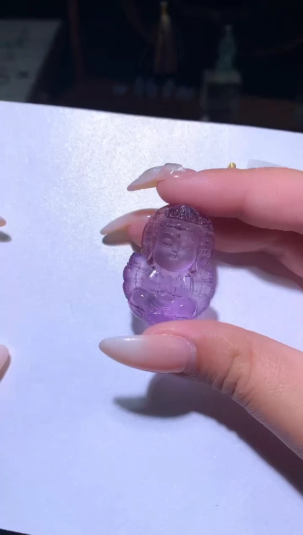 未镶嵌颈饰玛瑙/玉髓健****使千手宝宝佛