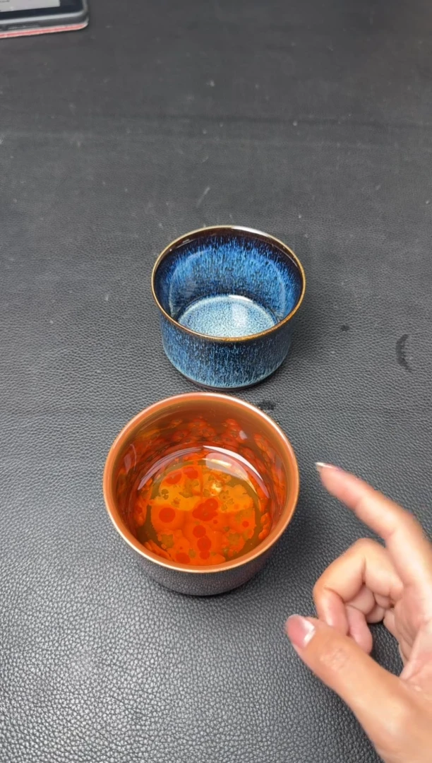茶盏飞*。范泽锋朱鹮红容天杯191