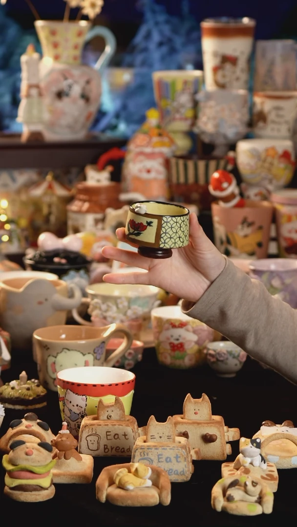 其他陶景德镇釉下彩手绘设计师款陶瓷