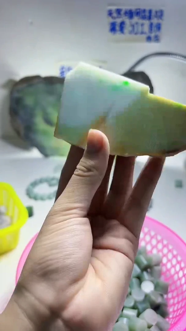 散珠翡翠翡翠裸石缅甸翡翠A货95