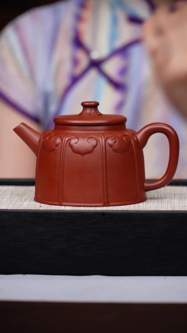 茶壶紫砂冰窖大红袍如意