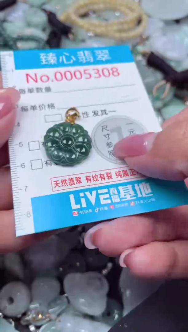 颈饰未镶嵌翡翠5308