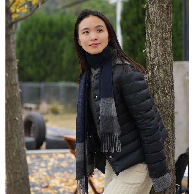 【MEINLY  CHEN】【内胆】高端设计师款时尚百搭轻薄鹅绒服822266