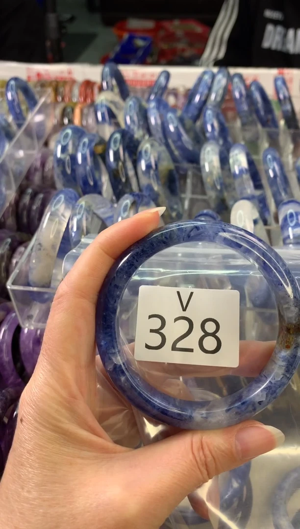 【闪购商品】水晶水晶手镯V未镶嵌328-61