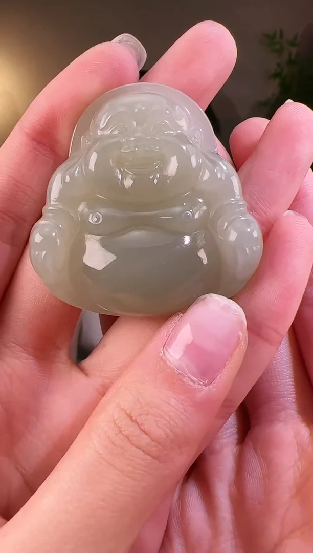 【闪购商品】和田玉颈饰未镶嵌佛公cp带包容