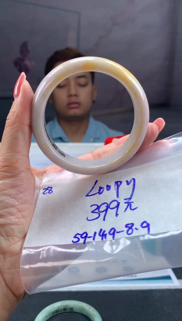 未镶嵌手镯翡翠L****?翡翠手镯 下单联系小耳机#28