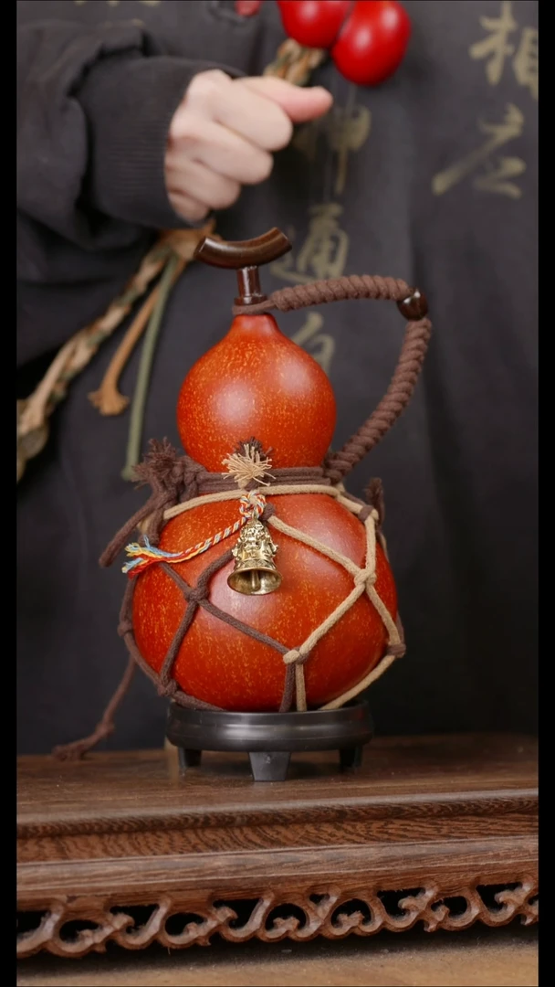 205号精品天然大漆酒葫芦一物一拍~