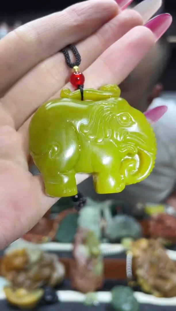 未镶嵌岫玉吊坠·多样性发*货拍一发一