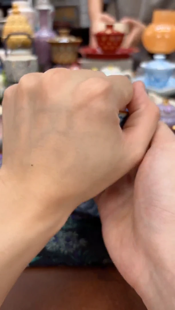 摩吉先生专属闪拍链接 手绘祥云主人杯