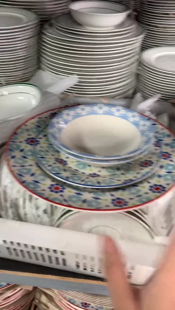 瓷陶瓷原单CC038餐具四件套