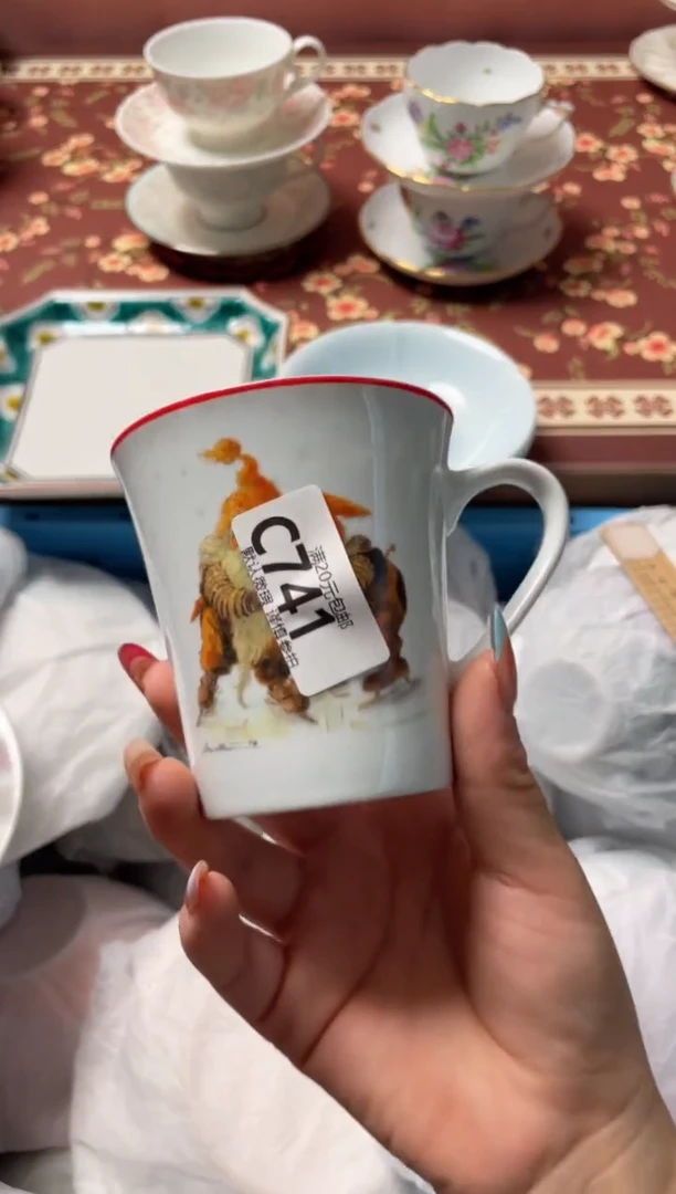 瓷片龙**轩瓷器瓷器C741