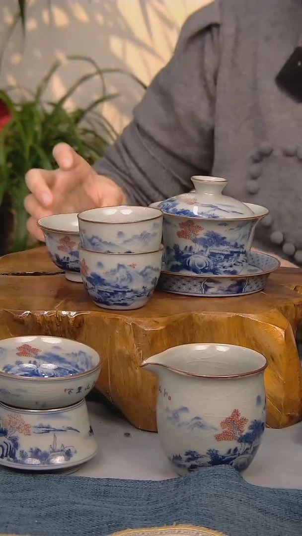 【闪购商品】简装家用款6件套 陶瓷家用茶具系列