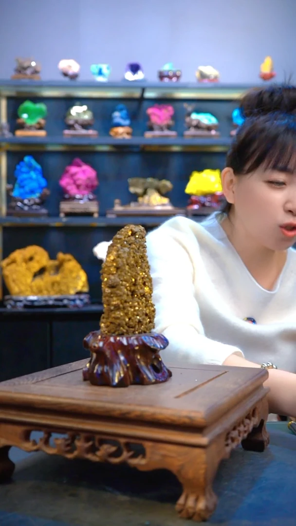 石材川*精品矿物晶体摆件