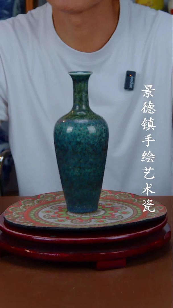 现代景德镇手工手绘陶瓷摆件8
