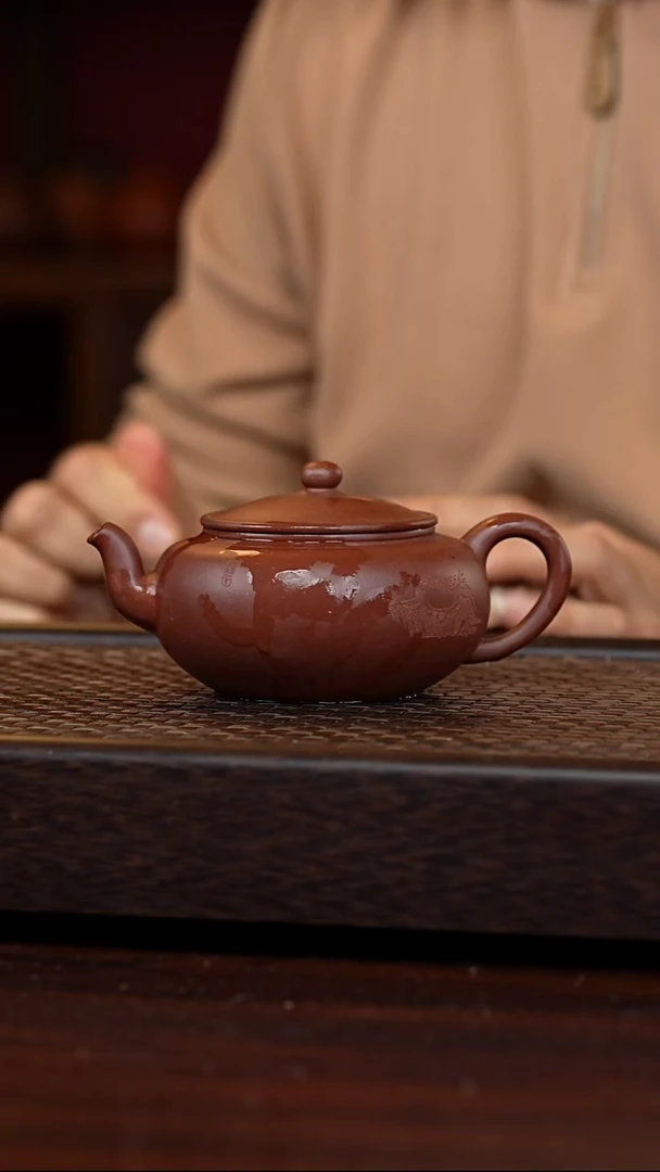 茶壶紫砂丹壶溢香紫砂壶250毫升微瑕