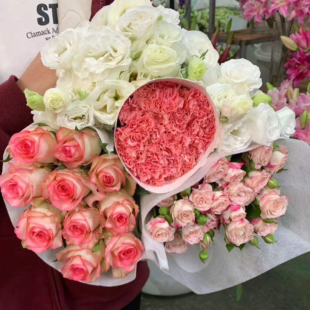 【源头优选】艾莎玫瑰套餐组合-水养插花用云南直发鲜花