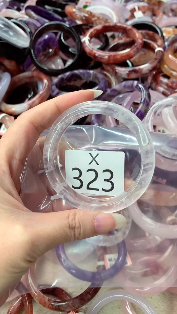 未镶嵌手镯水晶X323-55