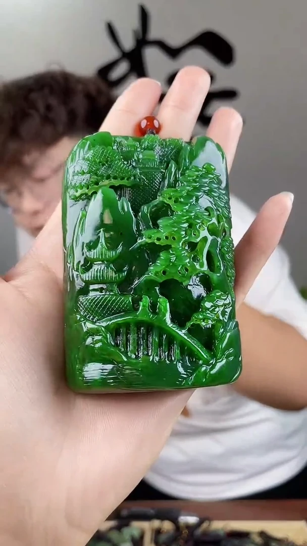 和田玉未镶嵌颈饰拍一发一，多样性发货