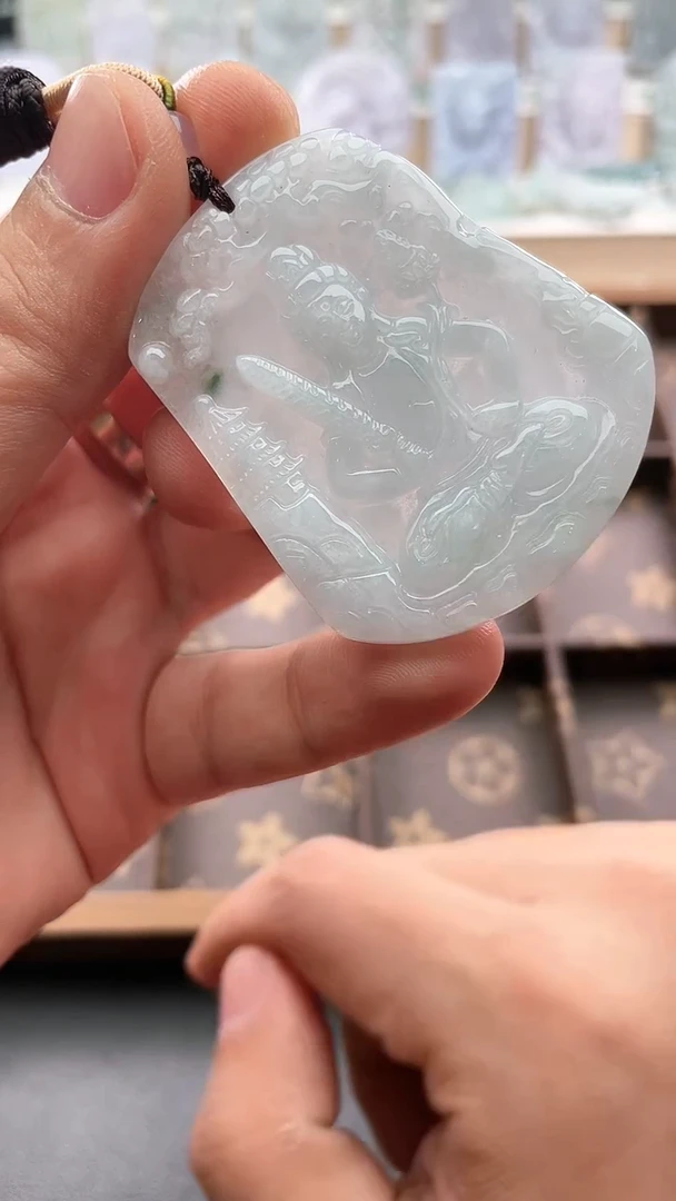 翡翠未镶嵌颈饰..../6/1/ 17