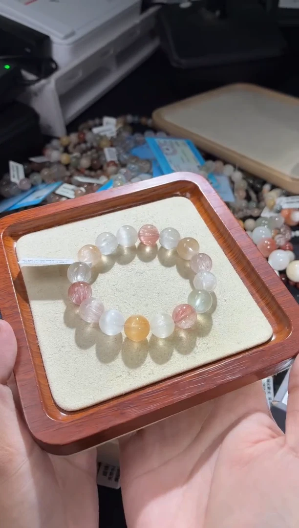 未镶嵌手链水晶42号多样性发一I12+