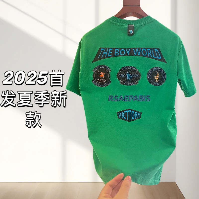 25028-（波波）-蛇年T恤潮流痞百搭休闲时尚奢潮