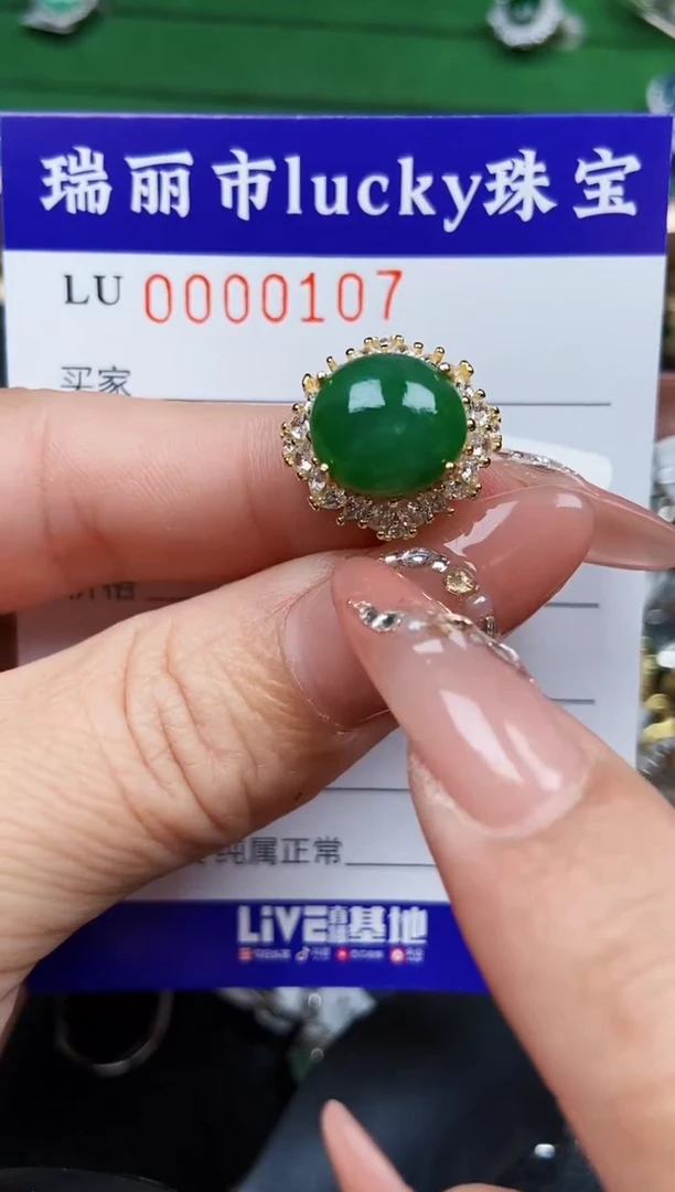 【闪购商品】翡翠颈饰银S925镶嵌0107