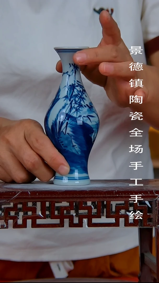 摆件景德镇陶瓷 全场手工手绘