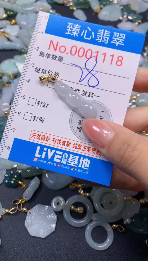 颈饰未镶嵌翡翠1118