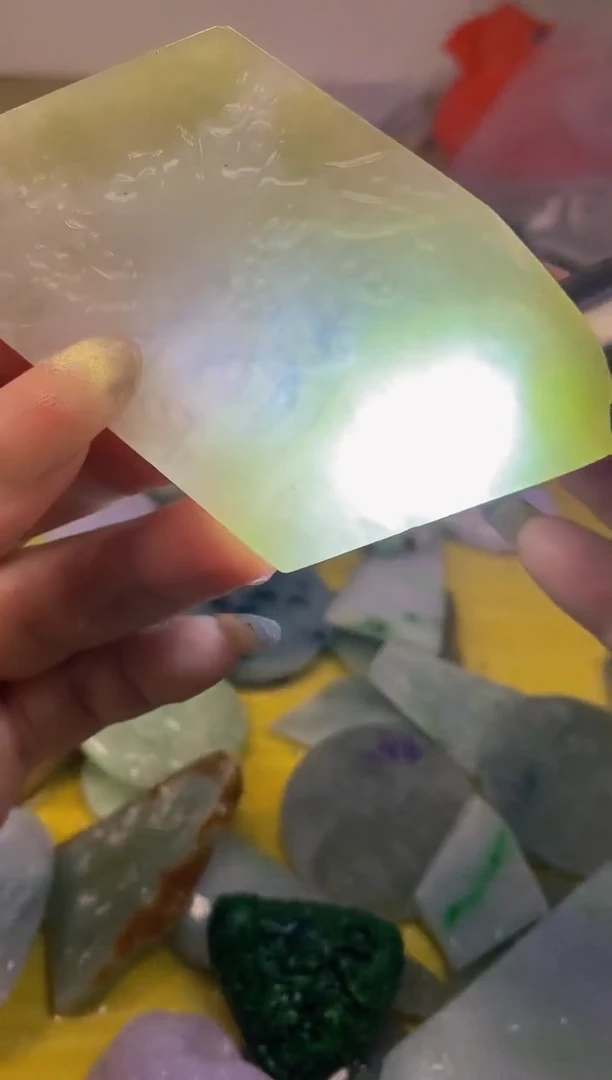 颈饰未镶嵌翡翠定制天然缅甸翡翠A货014