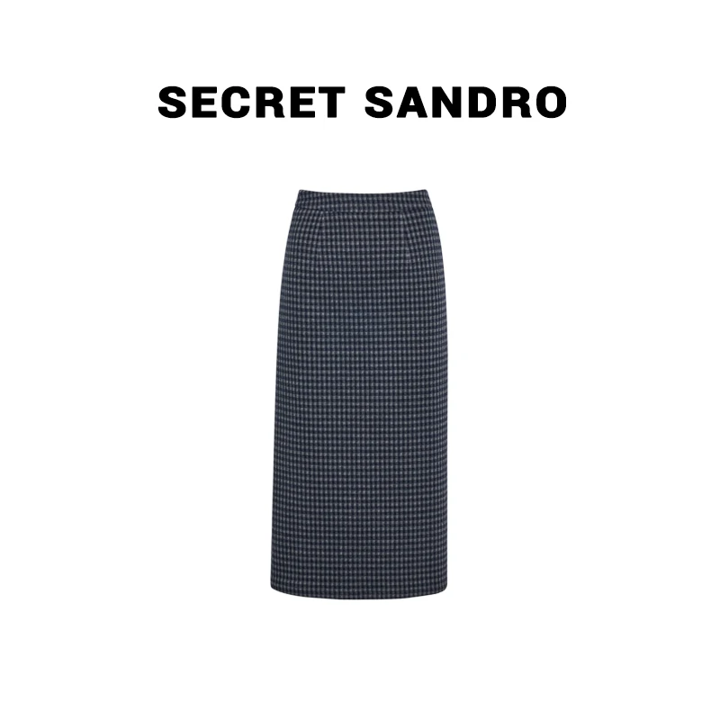 【格子裙】【多娜&Secret Sandro粉丝专享】半身裙 B65209167N