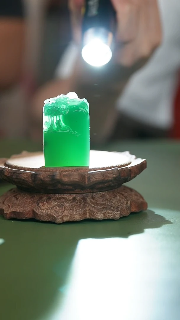 寿山石印石定制6字篆刻一个不退换0170570