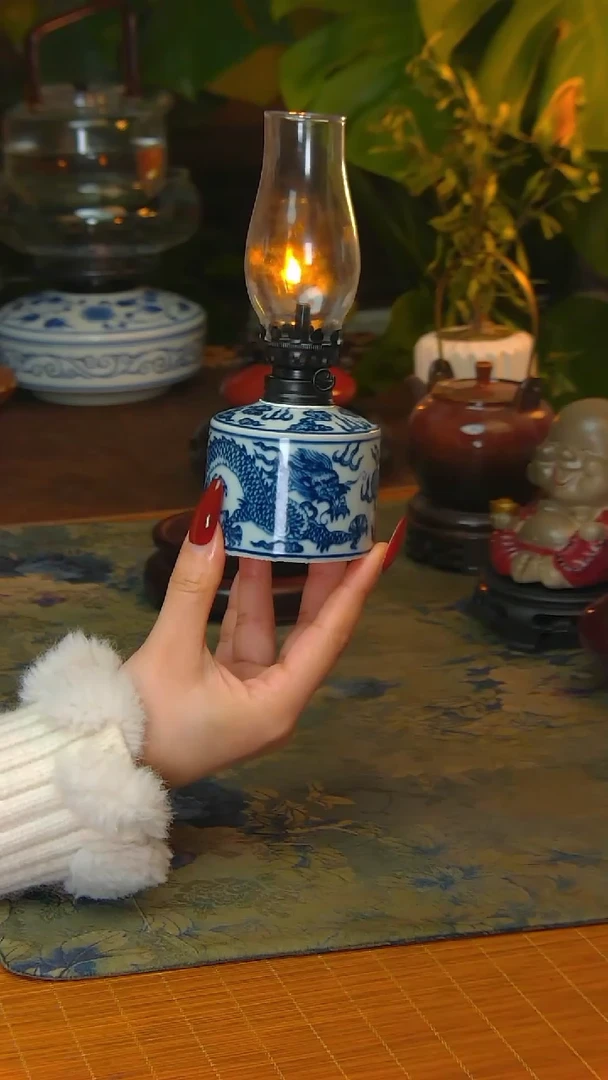 【闪购商品】景德镇陶瓷灯摆件