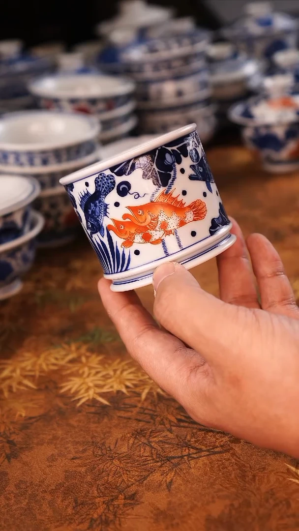 景德镇手工手绘茶器-31