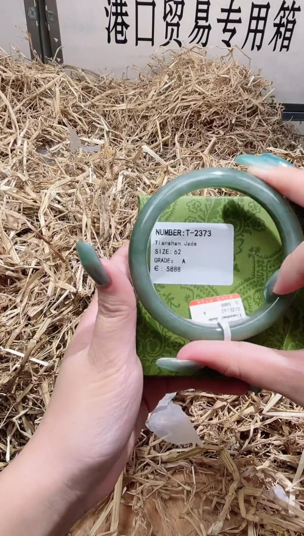 未镶嵌手镯石英质玉T2373LV