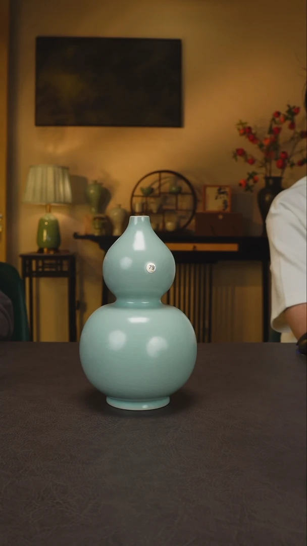 杯子仿古釉葫芦瓶 支钉烧精品