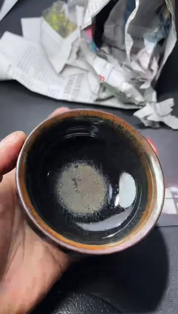 茶盏191叶紫建盏