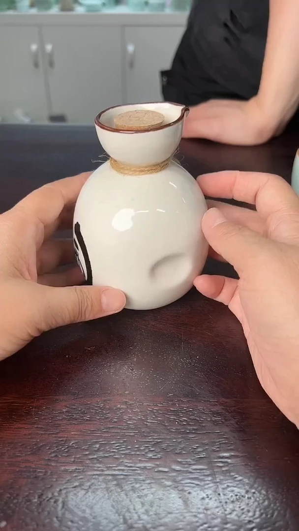 龙泉云间青瓷小米茶器