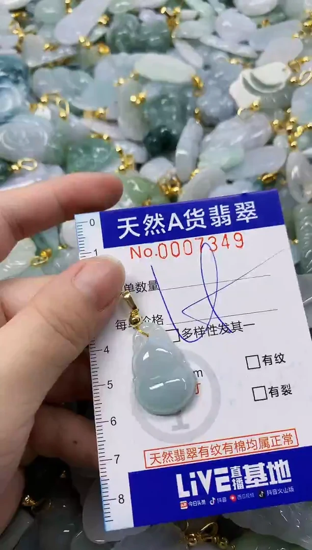 颈饰未镶嵌翡翠天然A货翡翠