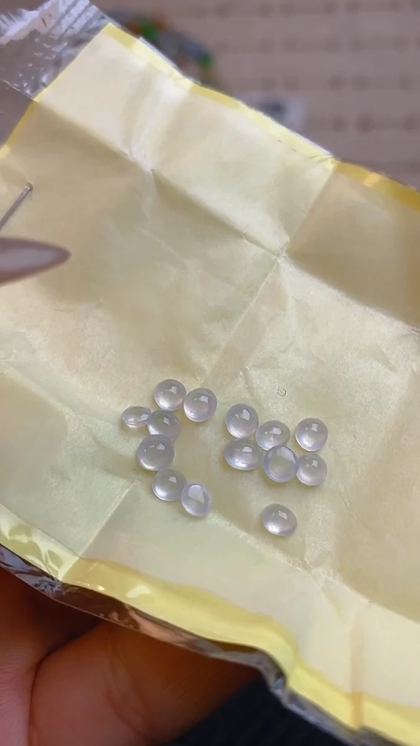 【闪购商品】翡翠耳饰未镶嵌天然A货翡翠87