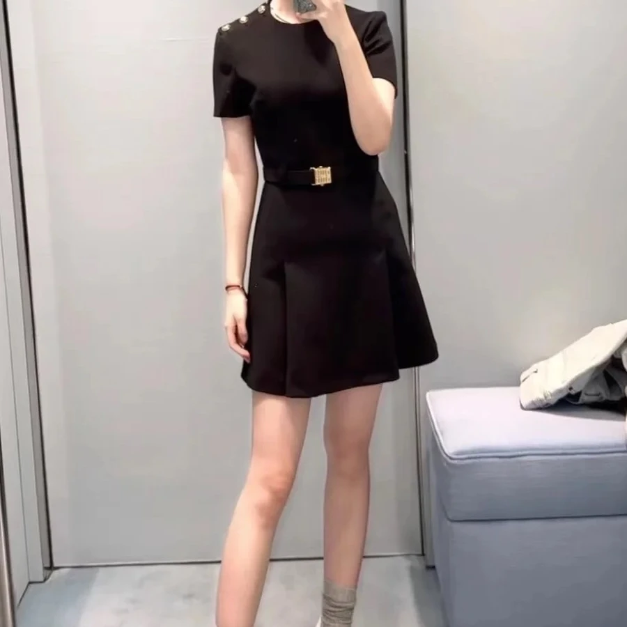 99新 MIU MIU/缪缪 缪缪连衣裙36 P215563834