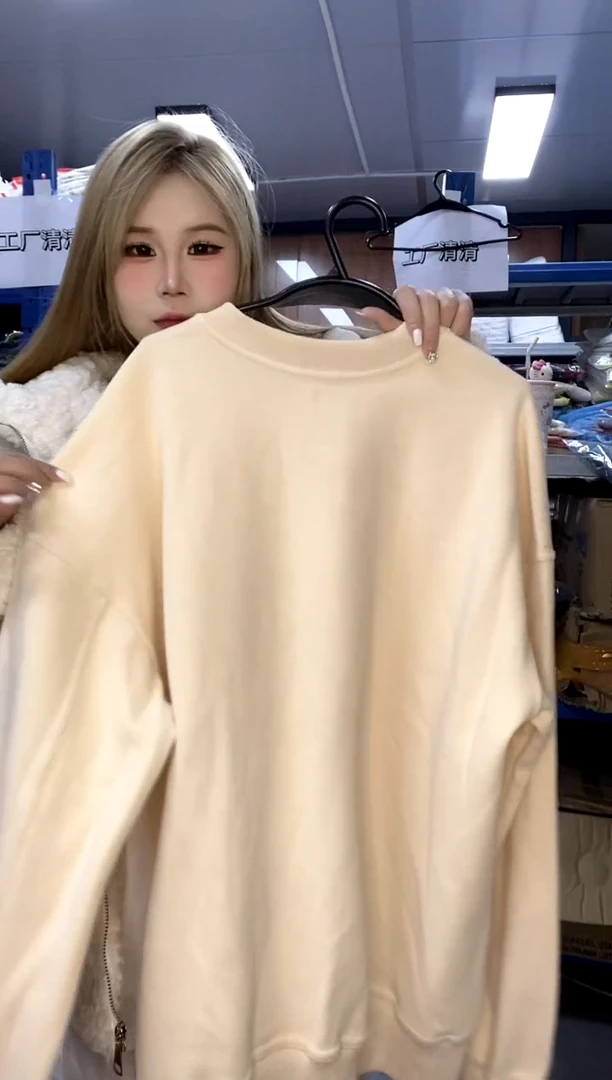 时尚卫衣春秋宽松休闲百搭LW050