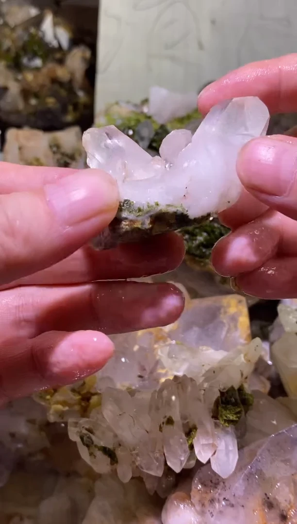 未镶嵌珠宝半成品水晶30号四川超七花园水晶