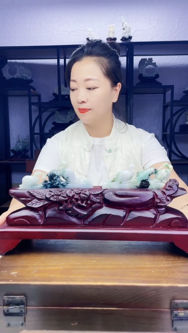 未镶嵌定制翡翠毛货09240196