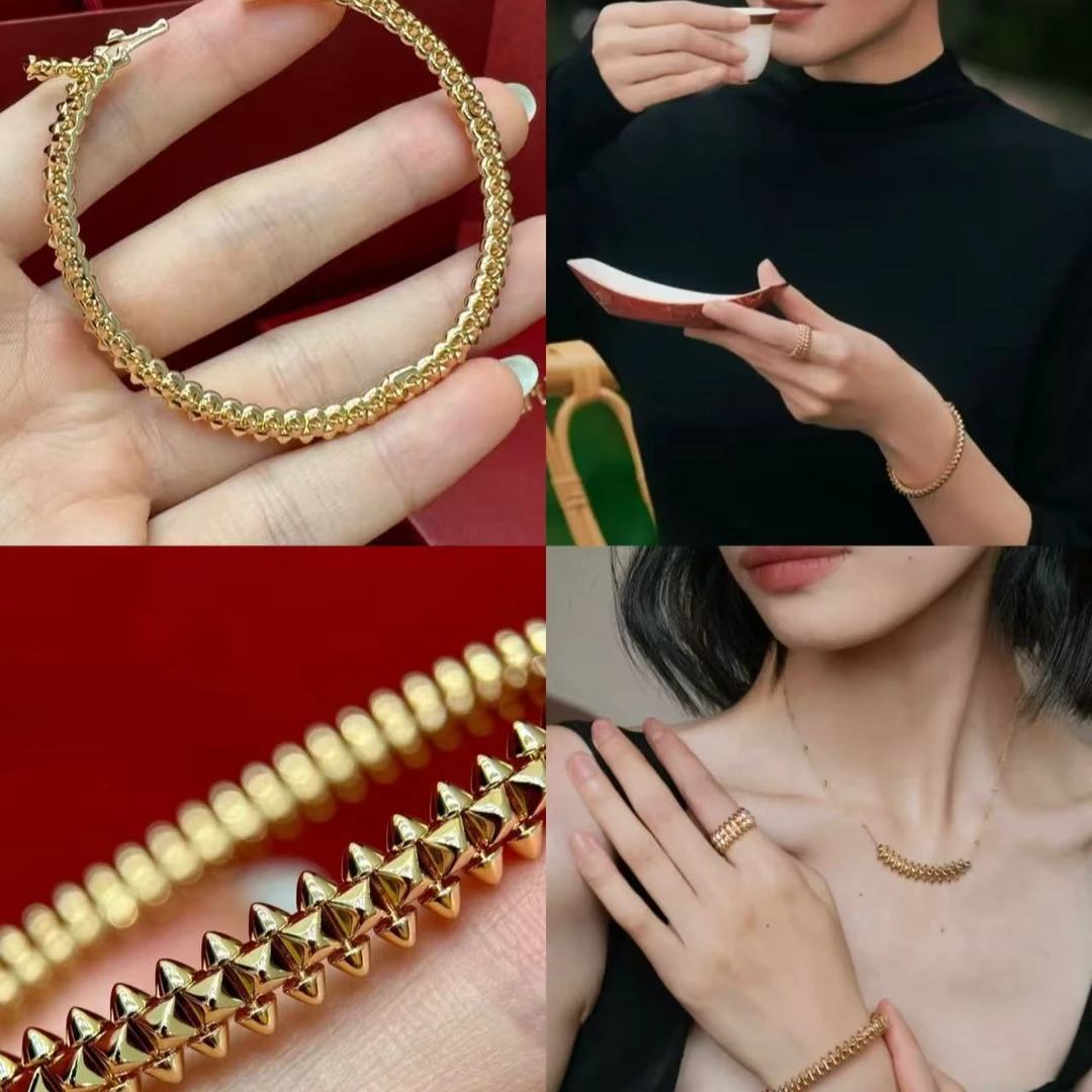 合金手镯 手镯 铆钉 欧美风