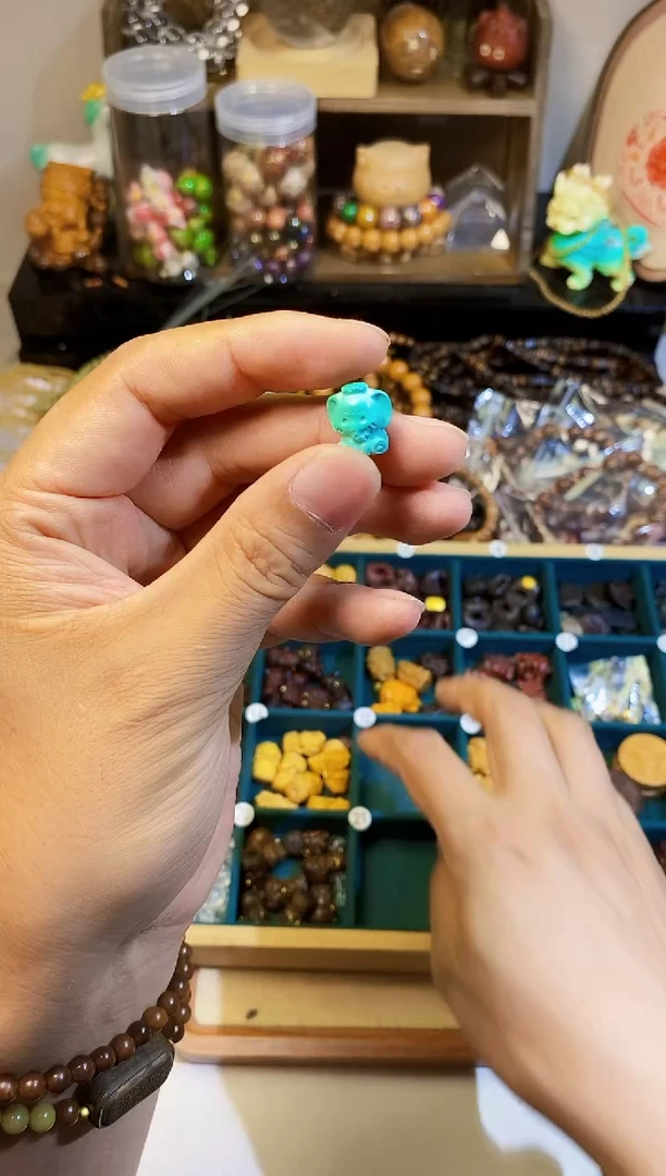 非洲檀香手串/手链小象高瓷料